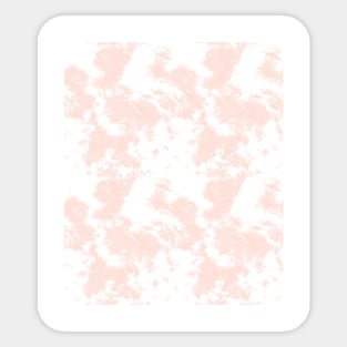 Soft Blush Tie-Dye Sticker